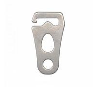 QSTDGVPW Lot de 2 Plaques de Support pour Tente, Support pour Mât de Tente et Bâche, Ajusteur de Haubans, Point d'attache Rigide et Stable, Compatible avec, 3 pièces