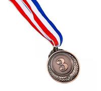 QSTDGVPW Lot de 4 Médailles D'excellence Athlétique de Qualité Supérieure avec Cordons de Luxe.