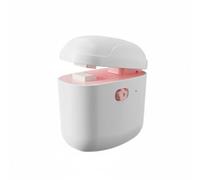 QSTDGVPW Mini Scelleuse Alimentaire Appareil de Soudure Coupe-emballage Resealeuse Hermétique Étanche Rechargeable Usb C de Poche pour Conserver Chips Noix, Blanc