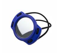 QSTDGVPW Miroir de Plongée Miroir Scaphandre Miroir sous Marin Miroir de Sécurité avec Conception Compacte et Accrochage Rapide au Gilet Adapté à Plongée , Bleu