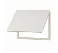 QSTDGVPW multiposte pour Mur Habillage Coffret Compteur Électrique Encastrable Panneau Inclinable Rectangulaire Finition Blanc, Largeur 35 Hauteur 25 Pour 30 20, Fond Uni
