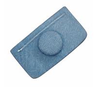 QSTDGVPW Oreiller Massage Lit Spa Conçu pour Confort Facial Mousse Haute Résilience Coussin Tête Spa Amovible Matériau Doux Adapté aux Salons Instituts de, Motif Bleu, Cylindre