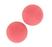 QSTDGVPW Pack de 2 mini-balles de -foot de 3,6 cm pour activités ludiques, Rouge