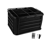 QSTDGVPW Panier Arrière de Vélo avec Doublure, Léger, Pratique et Facile à Installer.