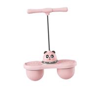 QSTDGVPW Planche, Cadeaux Amusants, Accessoires d'exercice D'équilibre, Forte Adhérence, Balle Rebondissante, Jouet Sauteur pour L'entraînement, Rose