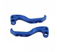 QSTDGVPW Poignée de Levier Frein Embrayage Aluminium Solide Design Ergonomique Anodisation Premium Installation Aisée Adaptée aux Motards Promenade Hors Route Endurance, Blue