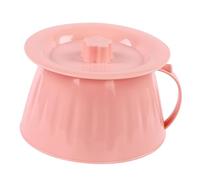 QSTDGVPW Pot de Chambre Spittoon Urinal Pot avec Couvercle Poignée Portable Réutilisable pour Collecteur D'Urine Enfants Adultes Personnes Âgées Adapté, Rose