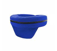 QSTDGVPW Protecteur Cou Cervical Enfant Soutien Réglable Mousse Mesh Confort Ergonomique Absorption Chocs Adapté à Pratique Kart Vélo Découverte Sportive , Bleu , Enfant