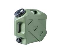 QSTDGVPW Récipient d'eau Potable Conteneur Portable avec Robinet Distributeur Poignée Ergonomique Matériau Silicone Grande Ouverture Étanche Entretien Si, Vert