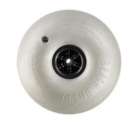 QSTDGVPW Roues de 16 Pouces pour Ballons de Plage, Pneu Gonflable, Accessoire Professionnel Polyvalent pour La Réparation de Chariots et de Chariots de Kayak, Diamètre Du Trou :