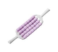 QSTDGVPW Rouleau de Massage Flexible à 4 Rangées pour L'entraînement Physique, Violet