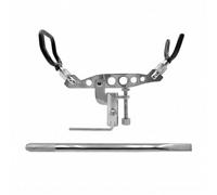 QSTDGVPW Support de Canne à Pêche Porte-cannes Support pour Tige Pliable Acier Inoxydable Antirouille Pointe d'Ancrage Solide Adapté pour Pêche en Plein Air Plage Bord Du Lac