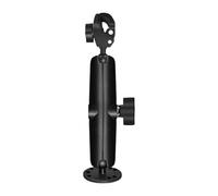 QSTDGVPW Support de Stabilisation pour Moteur de Pêche à La Traîne en Métal avec Clamp Rapide et Base Réglable Adapté Aux Bateaux et Kayaks, 25cmx6cmx6cm