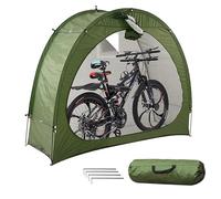 QSTGX Abri Moto Exterieur Rangement Et Stockage ExtéRieurs Housse Velo Exterieur Protection avec Housse Anti-Pluie pour Moto, Outils de Jardinage, Jouets, Tondeuse à Gazon 200x80x165CM(C)