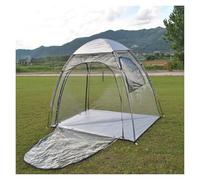 QSTGX Abri VéLo ExtéRieur Rangement Et Stockage ExtéRieurs Abri de Jardin Transparent pour Motos, Outils de Jardinage, Jouets, tondeuses à Gazon(C)