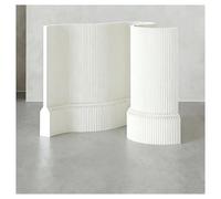 QSTGX Cloison de SéParation en Papier SéParateur de PièCe en Papier Room Divider pour Dortoir, Studio, Bureau, Dressing, Institut Beauté(B,180x18x600 cm)