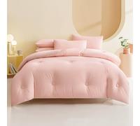 QSTGX Couette 220x240 4 Saisons Ensemble de Couette King Size Couverture en Coton soja brossé Ultra-Doux Épaisse et Chaude(C,200x230cm(2KG))