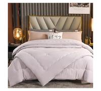 QSTGX Couette Reversible 220x240 Système de Couette Ensemble saisonnier Convient à Toutes Les Saisons fraîche en été et Plus épaisse Hiver(C,200x230cm(2KG+4KG))