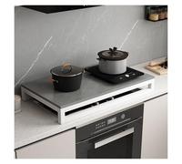 QSTGX Couvercle De CuisinièRe Couvercle pour plaque de cuisson électrique en ardoise Plan de travail de cuisine Résistant aux températures élevées Facile à nettoyer(E,50x80x8.6 CM)