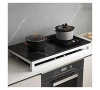 QSTGX Couvercle De CuisinièRe Couvercle pour plaque de cuisson électrique en ardoise Plan de travail de cuisine Résistant aux températures élevées Facile à nettoyer(B,40x50x9.6 CM)