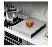 QSTGX Couvre Plaque De Cuisson Gaz Protection Plaque De Cuisson Gaz Construction en acier inoxydable Pour comptoir, évier, camping-car et électrique(A-1.5mm,40x50x7cm)