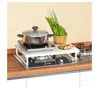 QSTGX Couvre Plaque de Cuisson Induction Supports de Rehausse Pour Cuisine Facile À Nettoyer Aucune Installation Requise Pour Comptoir, Évier, Véhicule Récréatif(B,30x54x8.5 cm)