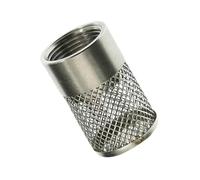 Qsvbeeqj 1. Filtre d'aspiration en ligne en acier inoxydable pour pompes industrielles sanitaires et haute pression Filtre à eau