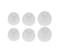 Qsvbeeqj 1 jeu de bouchons d'oreille de rechange en silicone pour écouteurs de rechange de 3,8 mm embouts pour écouteurs de 3,8 mm embouts en silicone