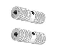 Qsvbeeqj 1 paire de béquilles arrière antidérapantes pour vélo - Pédales arrière légères - Amélioration du cycle de préhension - Sécurité - Repose-pieds en aluminium à haute résistance
