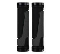 Qsvbeeqj 1 paire de poignées de guidon de VTT souples amortissantes pour vélo - Revêtement en caoutchouc - Poignées de guidon de vélo