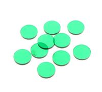 Qsvbeeqj 10Pcs Pool Cue Tips Clear Acrylic Replacement Tip Pools Stick Snookers Cues Tips Billiard Cue Accessories Pool Strong Hardness Stick Tip