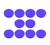 Qsvbeeqj 10Pcs Pool Cue Tips Clear Acrylic Replacement Tip Pools Stick Snookers Cues Tips Billiard Cue Accessories Pool Strong Hardness Stick Tip