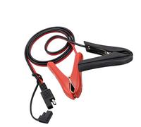 Qsvbeeqj 12 V 2 broches - Séparation rapide des adaptateurs - Alimentation 2 broches vers câble d'alimentation pour panneau solaire - Clip de batterie SAE