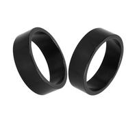 Qsvbeeqj 2 pièces de remplacement pour tronc de vélo en alliage d'aluminium casque de montagne de route image de banc avant tronc entretoises en aluminium fourche de vélo en alliage léger machine à