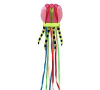 Qsvbeeqj 236 Soft Kite 3D Jelly Fish Kite Outdoor Flying Toy Enfants Family Geting Jardin Kit de Tricot Kits pour débutants Adultes