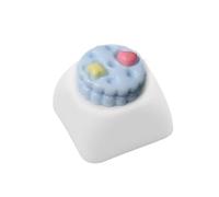 Qsvbeeqj 3DCUTE Dessert Fait à la Main Capuchons de Clé en Résine pour Clavier Mécanique Thème Facultatif Amélioration du Typage Design Dessert Mignon KeyCap