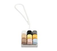 Qsvbeeqj 9 claviers clics jouets chaînes testeur mécanique pour l'entraînement et le compagnon de voyage porte-clés porte-clés