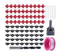 Qsvbeeqj Abreuvoir automatique de volaille en plastique ABS avec mamelon en acier inoxydable - Pour canards - Résistant aux fuites de poulet - Hygiénique - Simple - En plastique ABS - Dispositif