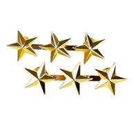 Qsvbeeqj Accessoire de costume de policier Captain Star à rayures épaulettes épaulettes épaulettes de sécurité uniforme de sécurité uniforme de sécurité, C, taille unique