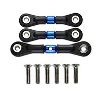 Qsvbeeqj Accessoires de voiture - Lien de direction - Pièce de véhicule pour TT02/02T 1:10 - Accessoires de servo-lien de voiture