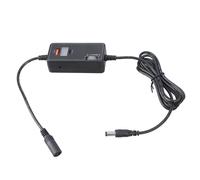 Qsvbeeqj Adaptateur de puissance réglable 12 V 40 W USB + 20 W type C tension de port régulateur de vitesse de mesure de vitesse de mesure pour téléphones de refroidissement, tension du ventilateur