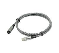 Qsvbeeqj Adaptateur de son optique USB C vers SPDIF pour ordinateur portable - Adaptateur de transmission numérique pour home cinéma USB C vers convertisseur de fibre SPDIF