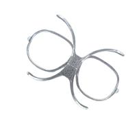 Qsvbeeqj Adaptateurs optiques réglables pour lunettes de snowboard Adaptateur de prescription de ski Accessoires pour lunettes de ski et de snowboard Facile à installer Adaptateur de lentilles de ski