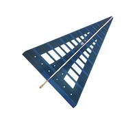 Qsvbeeqj Antennes périodiques à large bande 500 MHz à 7 5 GHz avec 6DBI Antenne de mesure en plastique pour analyse des signaux et antennes périodiques