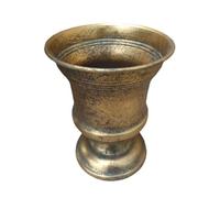 Qsvbeeqj Antiquités Métal Planteur Seau Main Main Art Fer Pots de Fleurs pour Jardin de Maison Décors et Arrangement de Fleurs Séchées Utilisation Country Rural Pot de fleurs