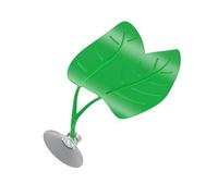 Qsvbeeqj Aquarium Décorations Relaxation Amusement Plante Feuille Aquarium Décoration Poisson Frayeur Ornements Feuille artificielle Hamac Réservoirs Herbe