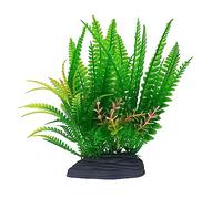 Qsvbeeqj Artificielle Eau Aquatique Plante Verte Aquariums Aquariums Aquariums Paysage Décor À La Maison Ornements Simulation Décoration Aquarium Plante D'eau Douce Vivant Flottant Réaliste Petit