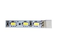 Qsvbeeqj Bande lumineuse LED 45 mm DC12 V Efficacité énergétique 12 V Bande Module d'automatisation intelligente Installation facile pour 459WDSS Lumière de changement