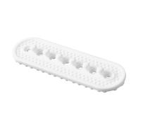 Qsvbeeqj Bandes de chapeau élastiques durables boucles de casquette de baseball extensions de rechange pour la personnalité taille noir rallonge blanc, taille unique