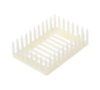 Qsvbeeqj Beenenkeekeepuse Carré Boîte de rangement en plastique durable pour construire une reine durable non toxique Panier d'égouttement Évier Cuisine Bol Salle de bain